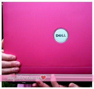dell inspiron 1420 in hot pink!