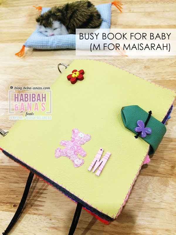 busy book for baby - cover page