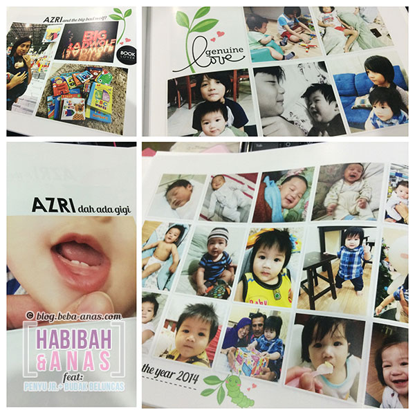 baby's first year photobook - 